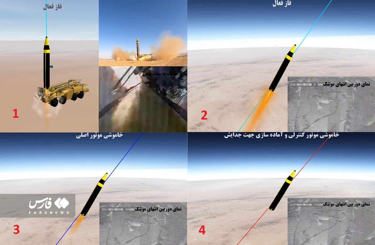 تصاویر | هشدار ایران به دشمنان با «خرمشهر ۴» | جدیدترین موشک بالستیک ایران چه ویژگیهایی دارد؟