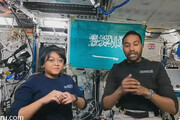 تصاویر | فضانوردان زن و مرد عربستانی در فضا چگونه نماز می‌ خوانند؟