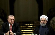 پیام حسن روحانی به اردوغان