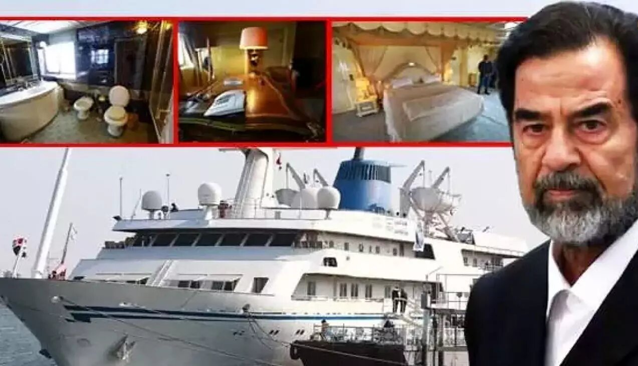 کشتی لوکس صدام - کشتی لاکچری