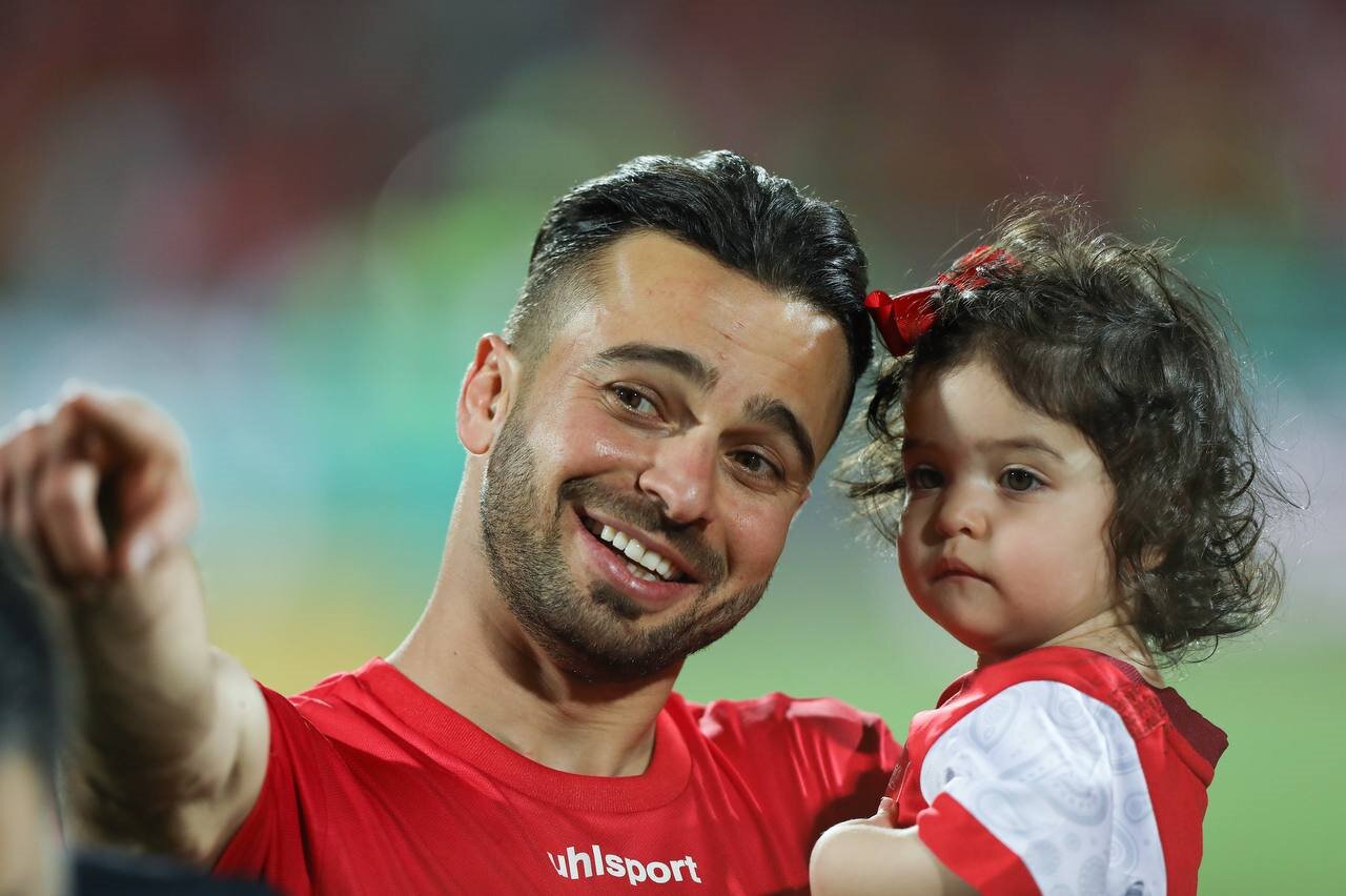 ۵ تصویر خاص از احساسیترین شادی ۳ ستاره پرسپولیس پس از شکست استقلال