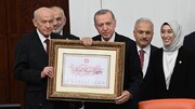 اردوغان برای سومین بار به عنوان رئیس جمهوری ترکیه سوگند خورد