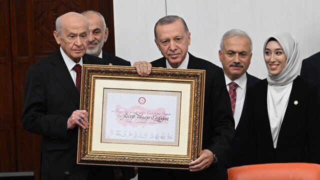 سومين سوگند اردوغان