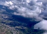 تصاویر رویایی رامسر از کابین خلبان یک هواپیما ؛ بالاتر از ابرها ...