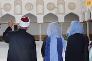 تصاویر | حجاب و پوشش همسر رئیس جمهور آمریکا در مسجد الازهر