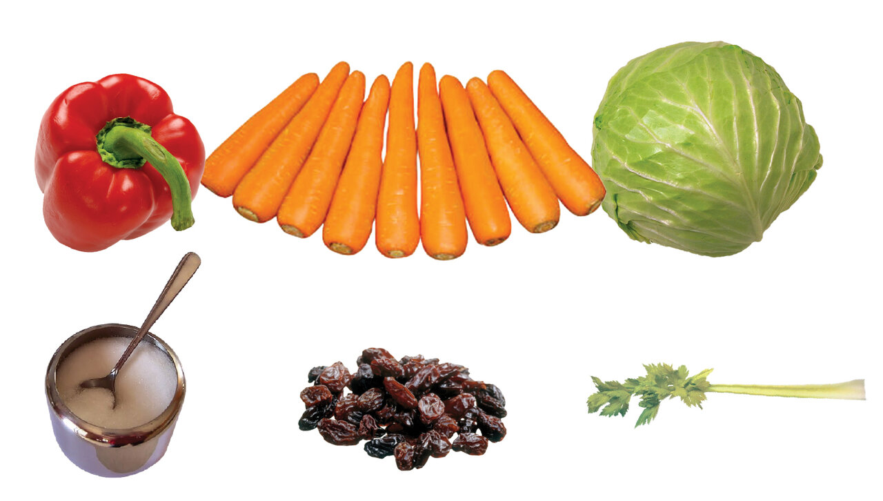 طرز تهیه یک سالاد برای ذائقههای خاصپسند