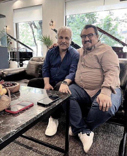 تازه ترین عکس مهران مدیری بعد از غیبت طولانی