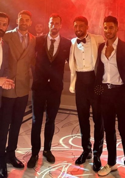 تصویر تیپ خاص ستاره استقلالی در شب عروسیاش در ترکیه