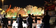 تصاویر | طلبه‌ای که پشت خاور حسینیه سیار راه انداخت