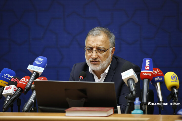 نشست خبری شهردار تهران با موضوع کمیسیون ماده ۵