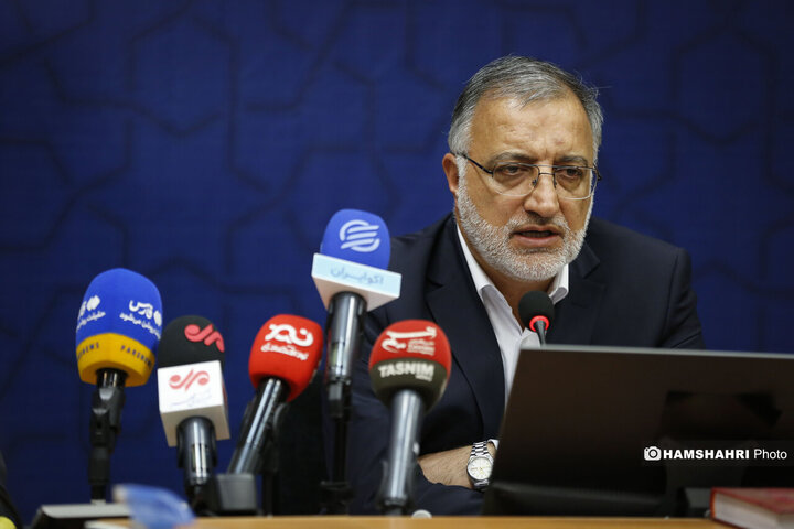 نشست خبری شهردار تهران با موضوع کمیسیون ماده ۵