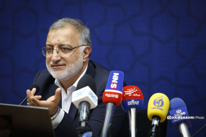 نشست خبری شهردار تهران با موضوع کمیسیون ماده ۵
