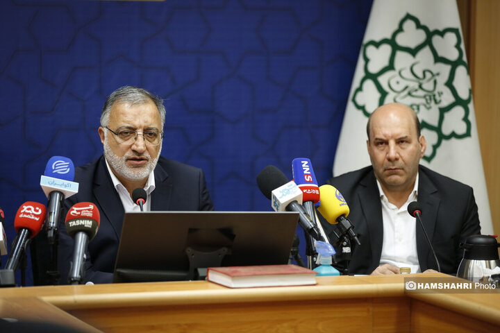 نشست خبری شهردار تهران با موضوع کمیسیون ماده ۵