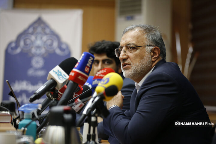 نشست خبری شهردار تهران با موضوع کمیسیون ماده ۵
