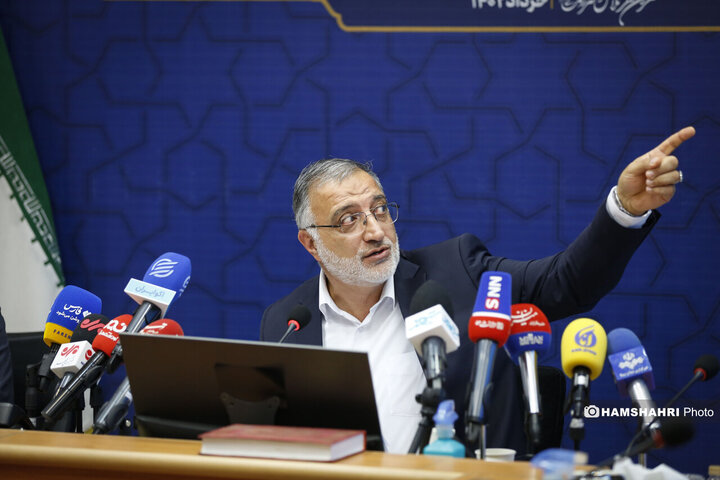 نشست خبری شهردار تهران با موضوع کمیسیون ماده ۵
