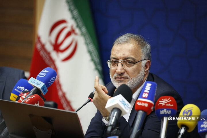 نشست خبری شهردار تهران با موضوع کمیسیون ماده ۵