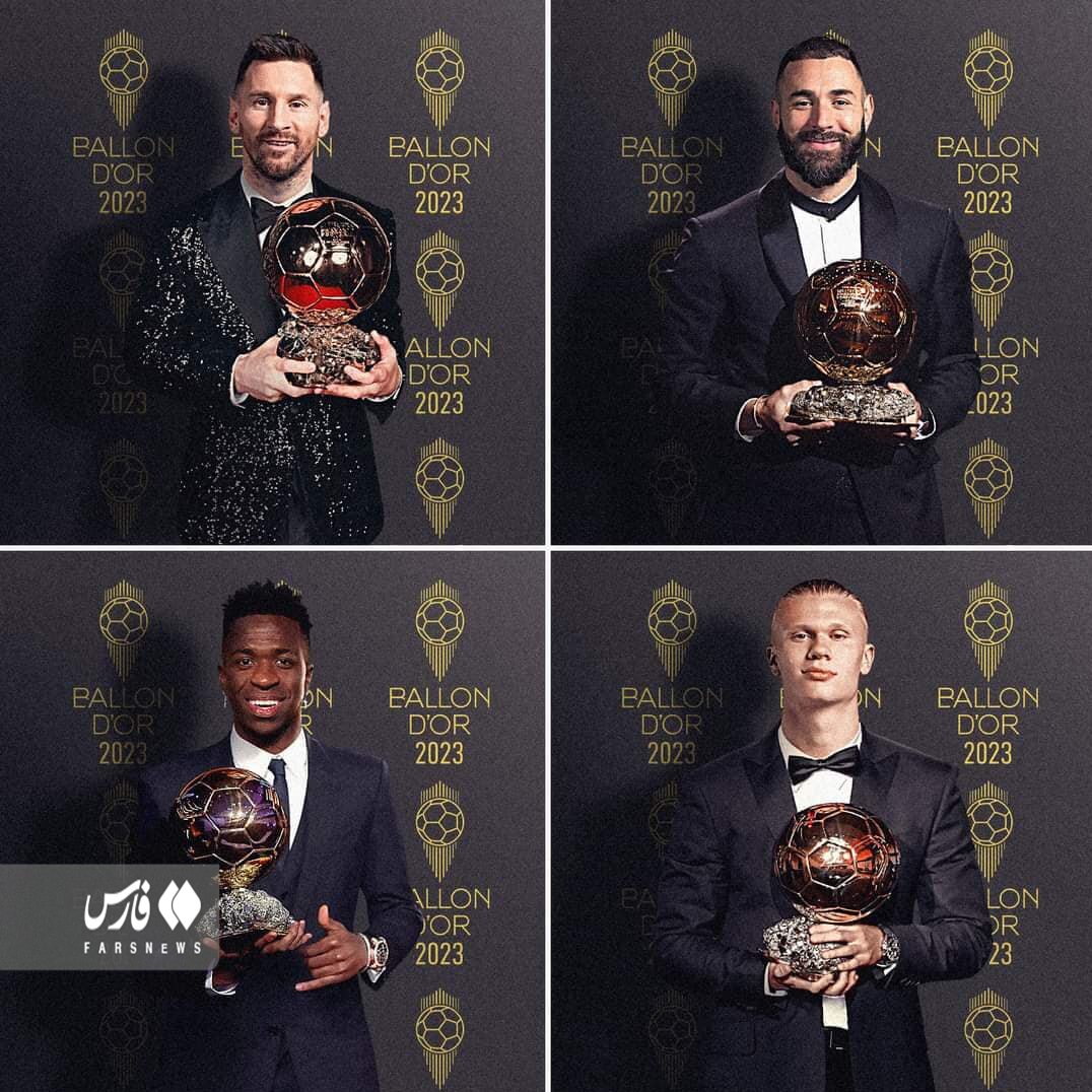 عکس | ۴ نامزد اصلی توپ طلا | چه کسی بهترین فوتبالیست جهان خواهد شد؟