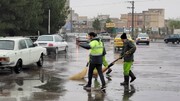آماده باش تمامی نیروهای خدمات شهری تهران | شهروندان هرگونه مشکل را به ۱۳۷ اطلاع دهند