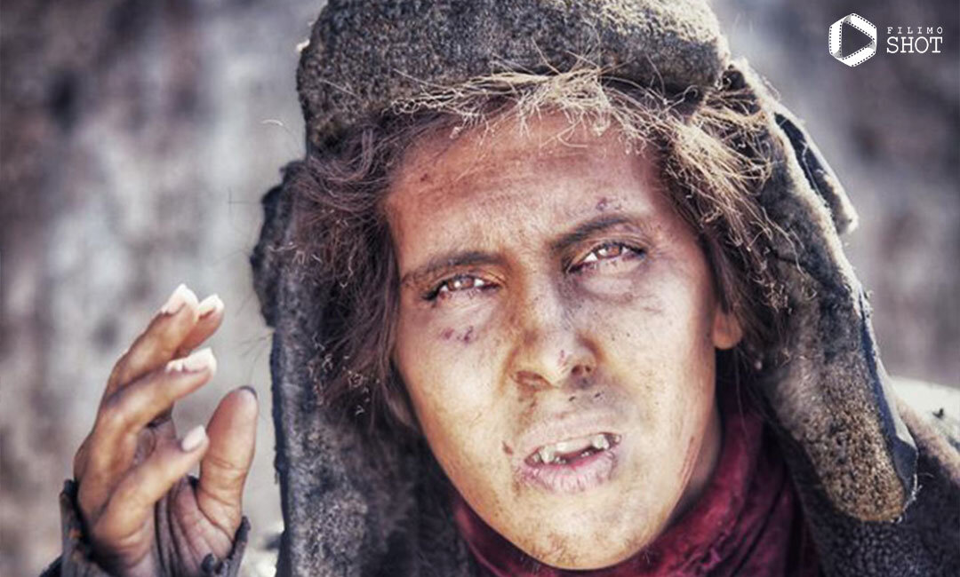 تصاویر | گریم عجیب و غریب خانم بازیگر ایرانی | ایده خرید و فروش نوزاد چطور به سینما رسید؟