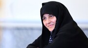 حضور همسر رئیسی بر مزار ۲ زن شهید حادثه تروریستی کرمان | عکس