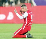 سقوط آزاد مهاجم سابق پرسپولیس در برزیل