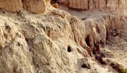 عکس | ماجرای کشف معبد ۲ هزارساله در کرمان! | بنای کشف شده متعلق به دوران ساسانیان است