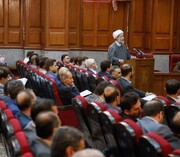تصاویر و جزئیات دادگاه رسیدگی به پرونده مطالبه خسارات ناشی از شهادت سردار شهید قاسم سلیمانی