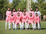 تصاویر ستاره‌های فوتبال زنان ایران با پیراهن‌هایی به رنگ خاص