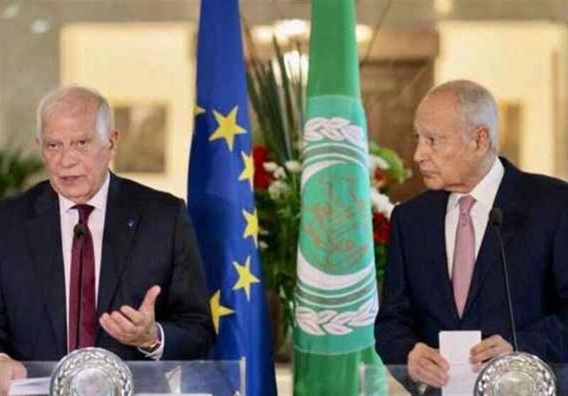وزرای خارجه اتحادیه عرب و اتحادیه اروپا