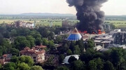 ببینبد | آتش سوزی هولناک در پارک تفریحی آلمان