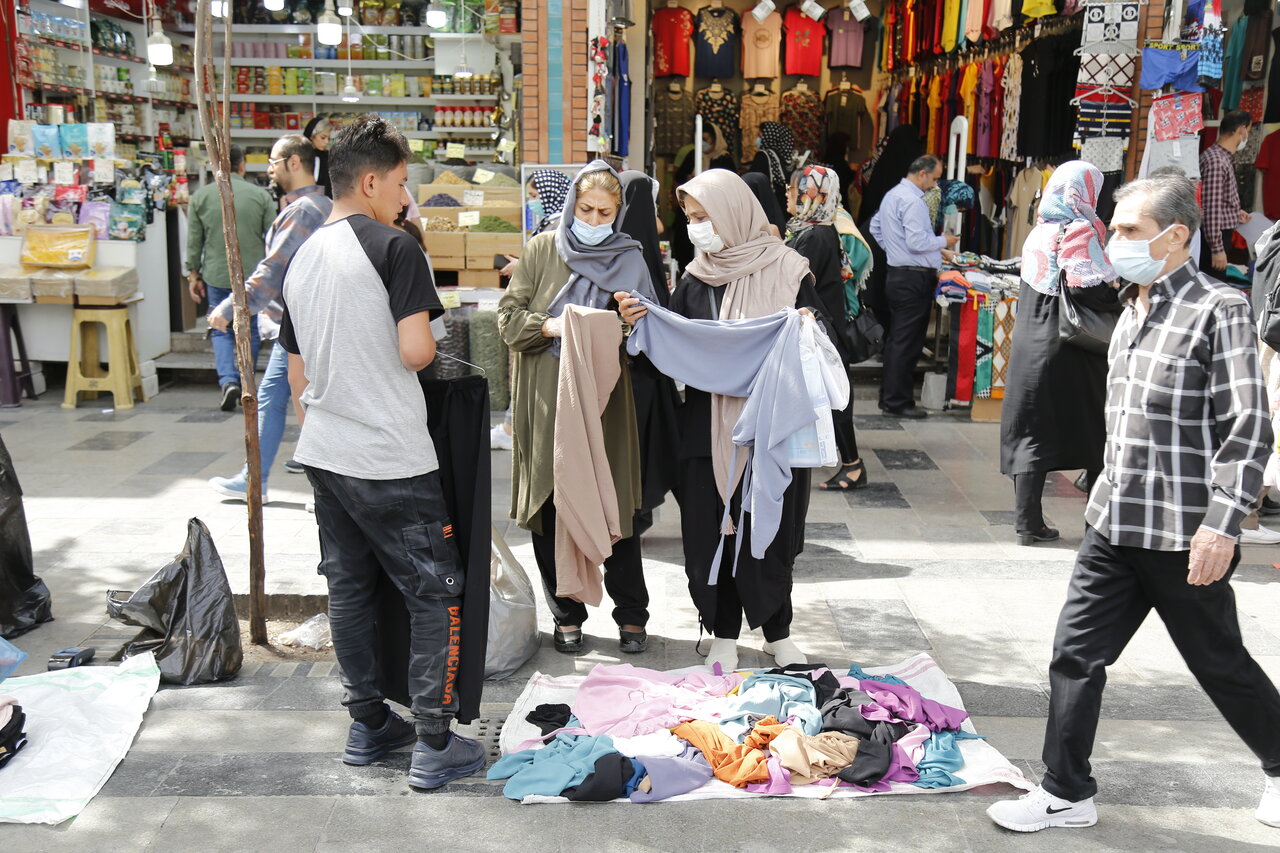 دستفروشان بازار تهران
