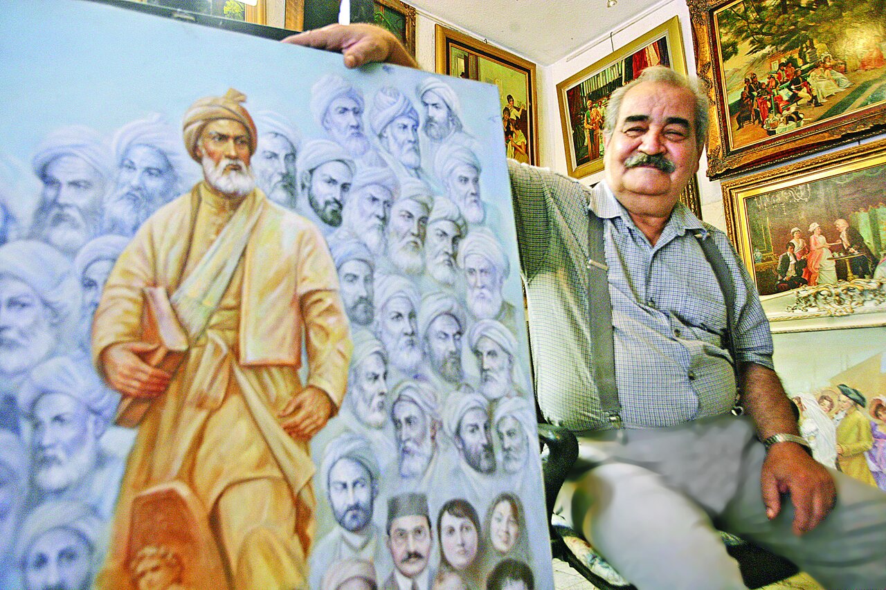 خیابان پاریس بر بوم روزگار
