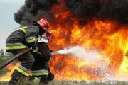 ببینید | آتش سوزی جایگاه شارژ سیلندرهای گاز مایع در یاسوج