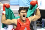 تصاویر لحظه نمایش قدرت ورزشکار ایرانی در MMA | شکست حریف مصری در یک دقیقه و ۳۷ ثانیه