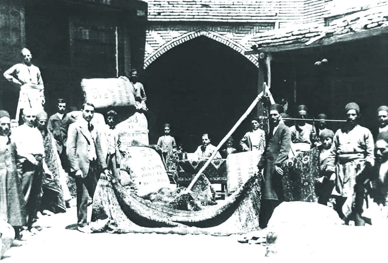 بازار تهران در قديم