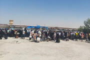ببینید | آخرین وضعیت مرز مهران | حضور پررنگ و پرشور زائران ایرانی