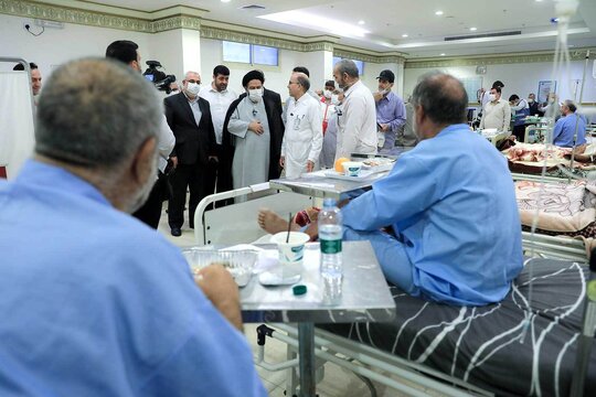 زائران ایرانی بستری در بیمارستان مکه