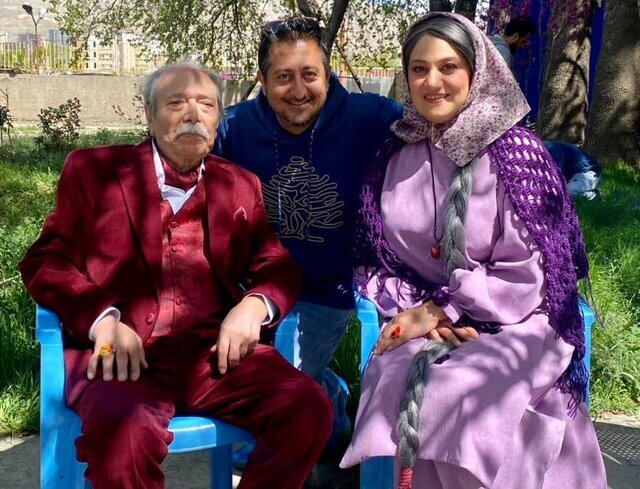 عکس | فیلمی متفاوت از علی نصیریان در آستانه ۹۰ سالگی