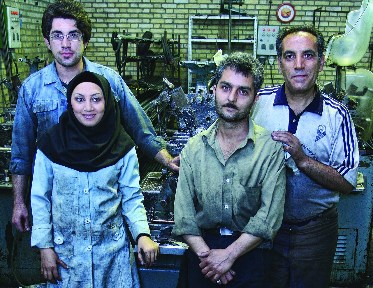 تصاویر | این خانم استاد یک کارگاه تراشکاری است