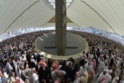 ببینید | حرکت میلیون‌ها زائر ایرانی و خارجی برای رمی جمرات در عید قربان