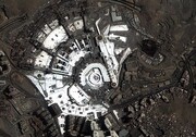 ببینید | تصویر مسجدالحرام از دید ماهواره ایرانی خیام | کعبه از فاصله ۵۰۰ کیلومتری زمین
