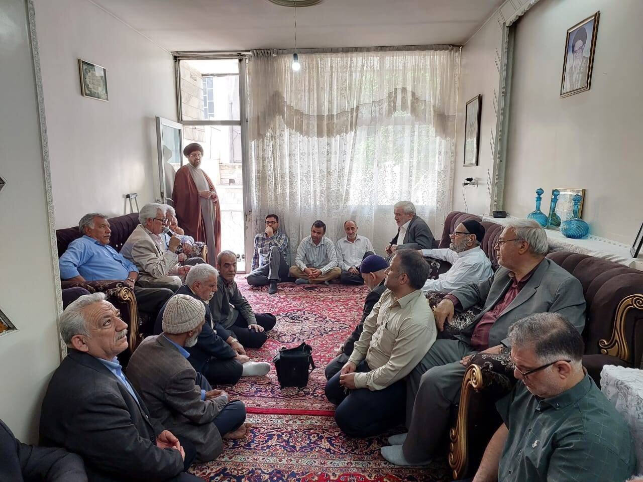 فیلم | حجتالاسلام «سید فضلالله معنوی»؛ سرمایه معنوی و آبروی محله خزانه