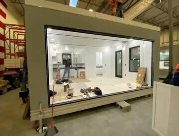 تصاویری جالب از خانه ۳۴ متری ایلان ماسک | ۱۲۰ هزار مشتری در لیست انتظار دریافت این خانه قرار دارند