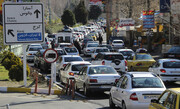 محدودیت تردد در جاده چالوس |  ترافیک سنگین در محور هراز و آزادراه تهران-شمال