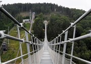 جرئت عبور از این پل را دارید؟ | طولانی‌ترین پل معلق آلمان را ببینید