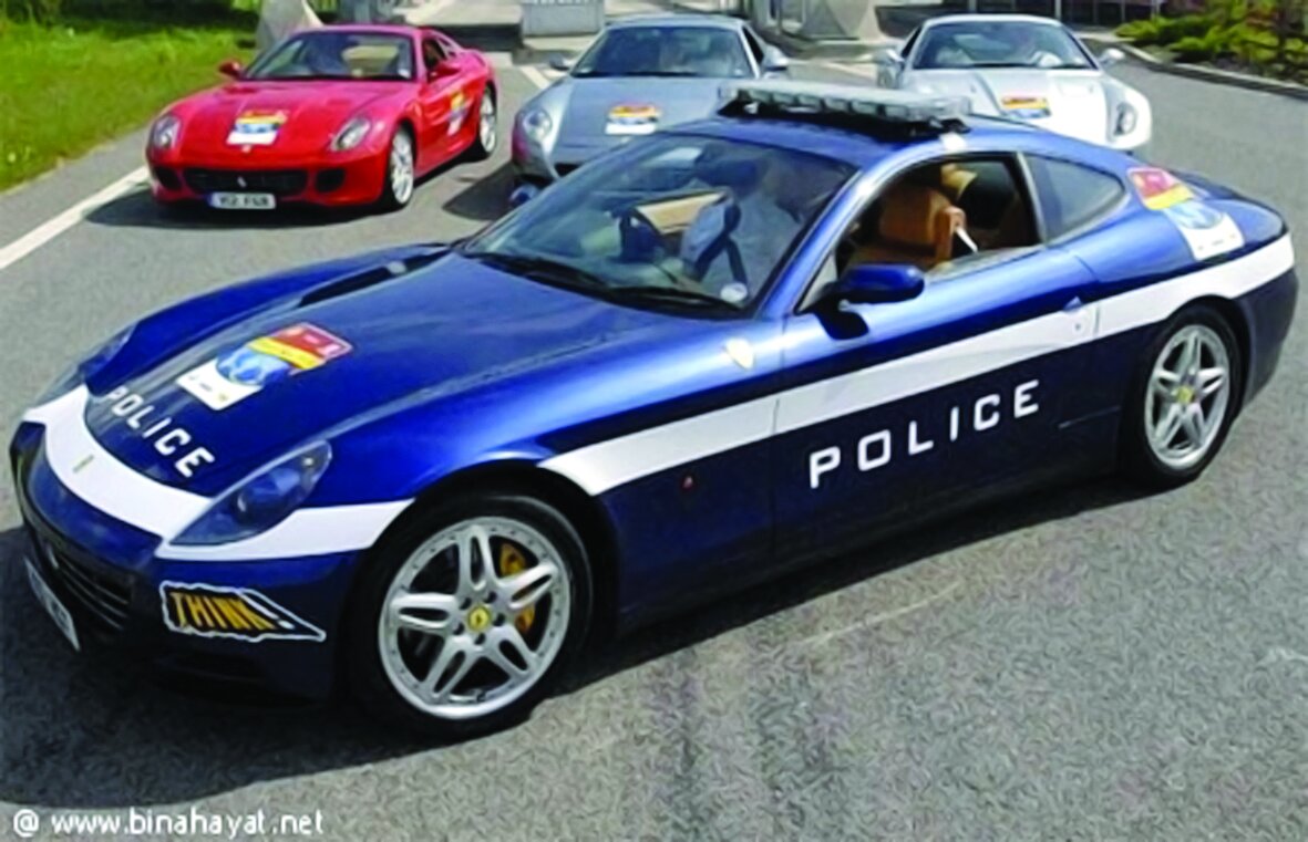 پرسرعت ترین ماشین پلیس‌های جهان ؛ این ماشین پلیس می‌تواند پرواز کند