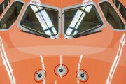 تصاویر لحظه تیک آف ایرباس A۳۸۰ | طراحی جذاب این هواپیمای زیبا را ببینید