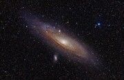 عکس کهکشان راه شیری در دوران کودکی در آینه جیمز وب | شناخت آندرومدا به فهم کهکشان ما کمک می‌کند