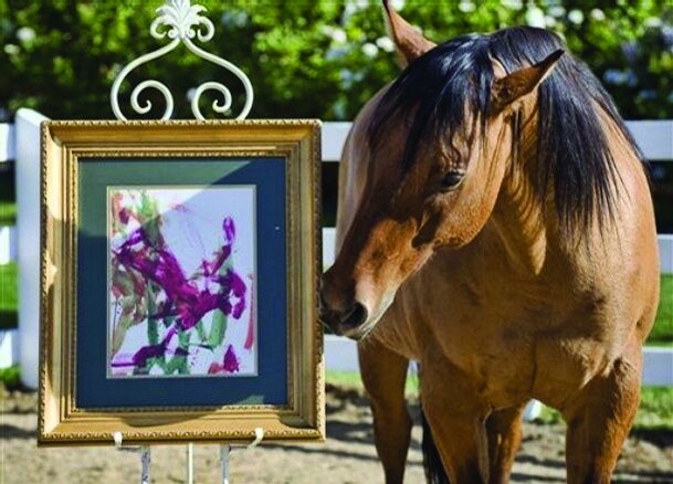 تصاویر حیوانات خارقالعادهای که نقاشی میکشند