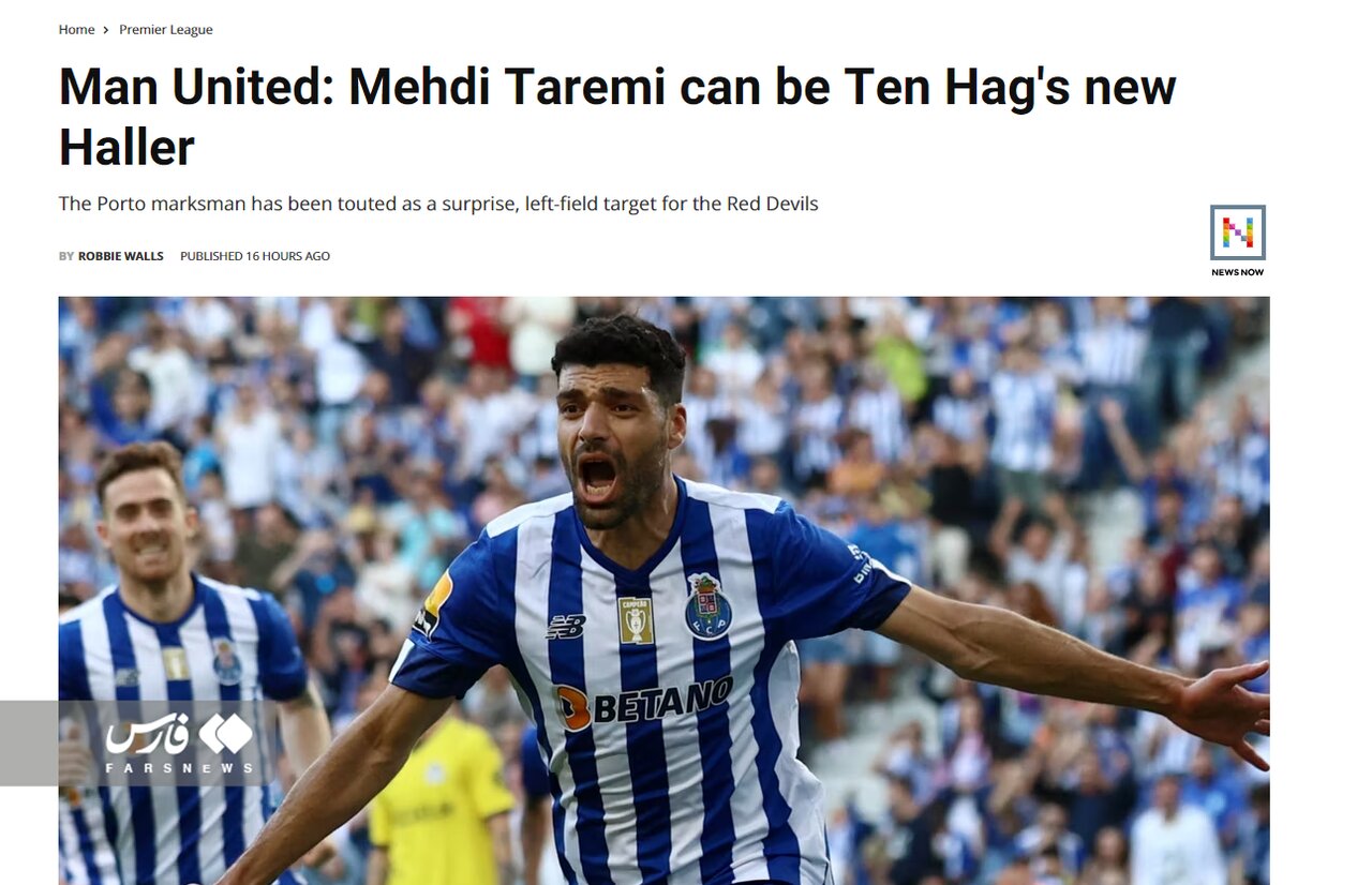 طارمی عصای دست تن هاگ در منچستر یونایتد؟ | شباهت طارمی به یک ستاره دلیل علاقه سرمربی هلندی